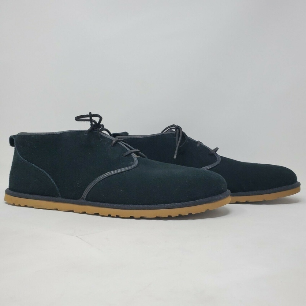 UGG MAKSIM SHEEPWOOL CHUKKA ANKLE BOOTS